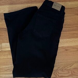 Motel rocks black rinse jeans